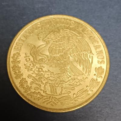 1953 5 PESOS "CHAPEL" MEXICAN SILVER DOLLAR