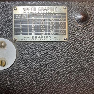 Grafllex Speed Graphic Camera
