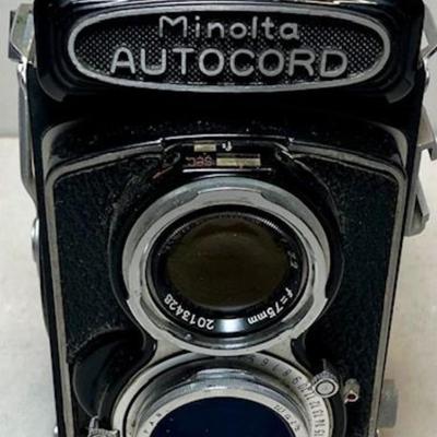 Minolta Auto Cord Medium Format TLR Camera