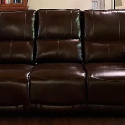 La-Z-Boy Leather Recliner Sofa