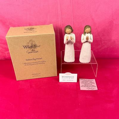 Lot A 479 Willow Tree “Sisters by Heart” Figure NEW Demdaco