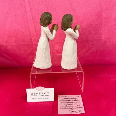 Lot A 479 Willow Tree “Sisters by Heart” Figure NEW Demdaco
