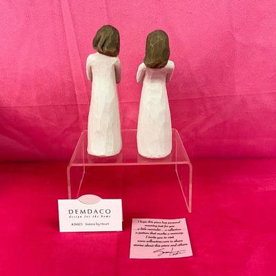 Lot A 479 Willow Tree “Sisters by Heart” Figure NEW Demdaco
