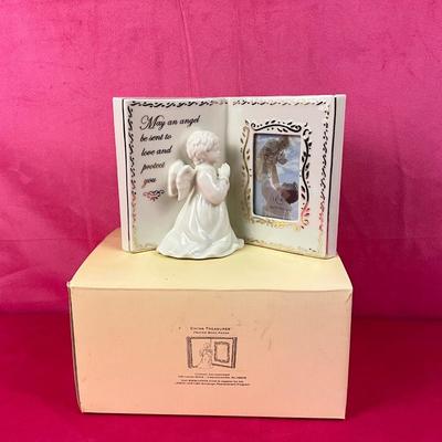 Lot A 482 Lenox China Treasures Prayer Book & Frame NEW