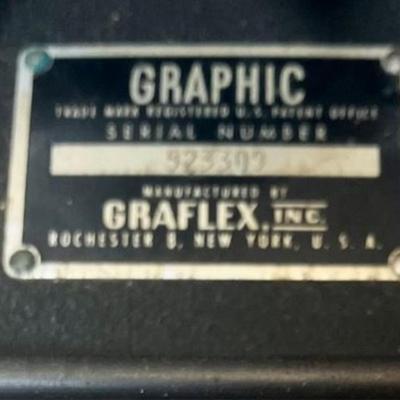 Graflex Century Graphic Camera