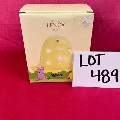 Lot A 489 Lenox Peeps Chick Votive Holder NEW