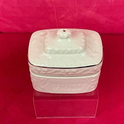 Lot A 496 Lenox Musical Sentiment Box “The Entertainer” NEW