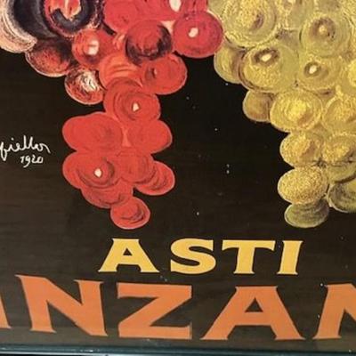 Asti Cinzano Framed Poster