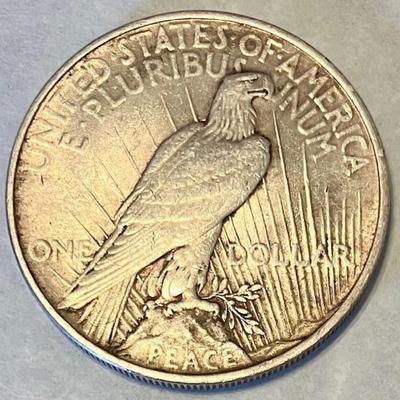 1924 Peace Silver Dollar