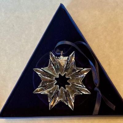 Swarovski 2003 Crystal Christmas Snowflake Ornament