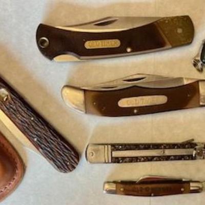 Lot Of Six Vintage Pocket Knives