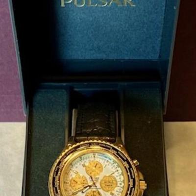 Pulsar By Seiko Chronograph Watch