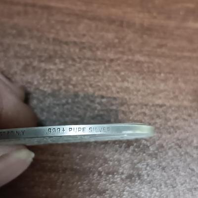 .999 FINE SILVER CHEYENNE WYOMING CENTENNIAL COIN