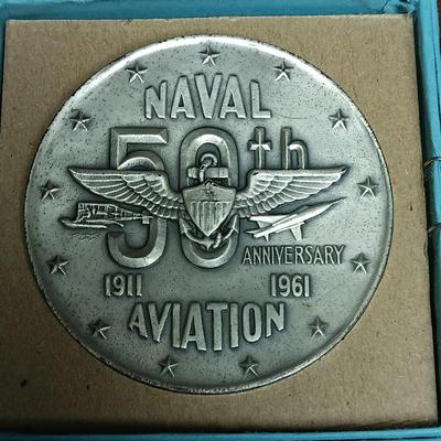 .999 PURE SILVER NAVAL AVIATION ANNIVERSARY COIN