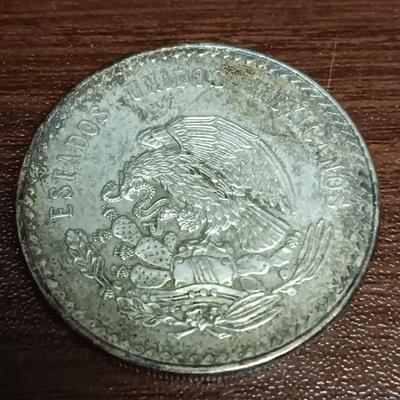 1947 CINCO PESOS .900 SILVER & 1992 MEXICO .999 PLATA PURA COIN
