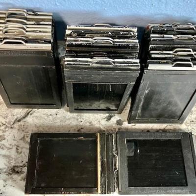 Lot Of 16 3 1/4 x 4 1/4 Film Holders
