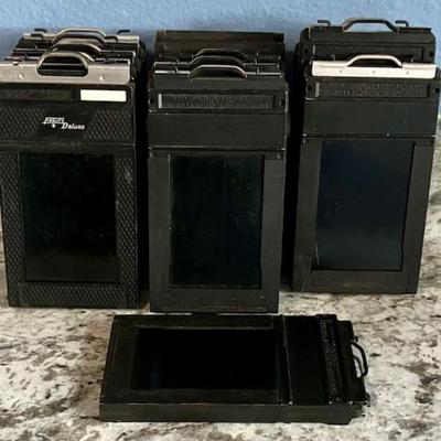 Lot Of 15 2 1/4 x 3 1/4 Film Holders