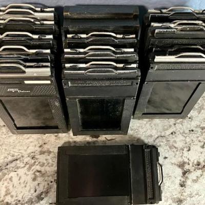 Lot Of 15 2 1/4 x 3 1/4 Film Holders