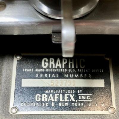 Graflex Century Graphic Camera