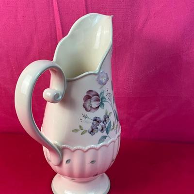 Lot A 520 Lenox RARE Spring Bouquet Pitcher NEW