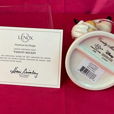 Lot A 529 Lenox Varsity Mickey NEW