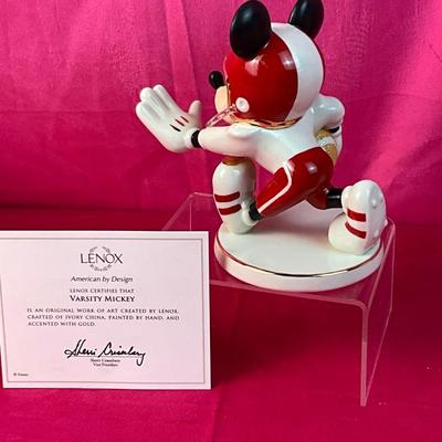 Lot A 529 Lenox Varsity Mickey NEW