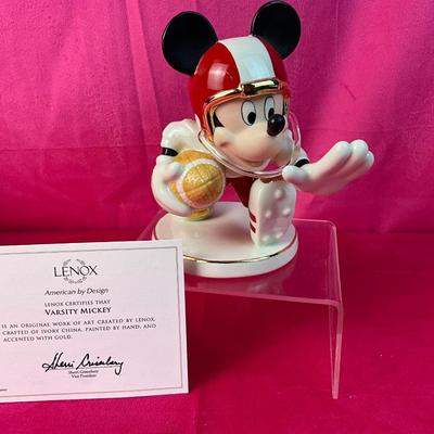 Lot A 529 Lenox Varsity Mickey NEW