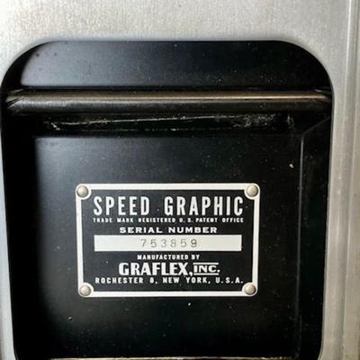 Graflex Speed Graphic Camera