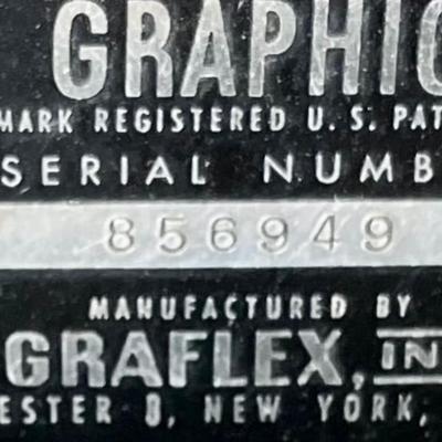 Graflex Speed Graphic Camera
