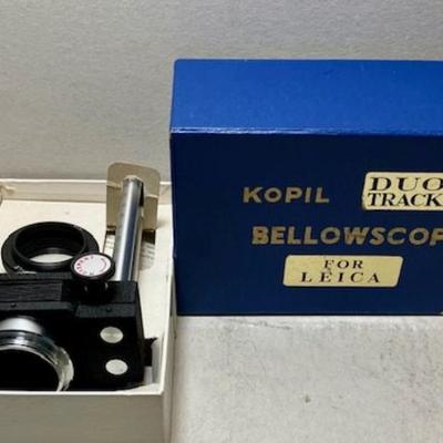 Kopil Duo Track Bellowscope Attachment For Leica Camera