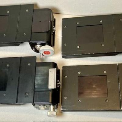 Lot Of Four Film Roll Holders For 4 x 5 Format