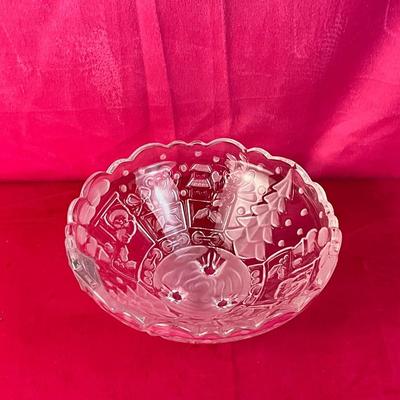 Lot B 534 Gorham Holiday Traditions North Pole Express Train Bowl
