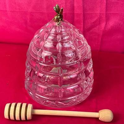 Lot B 535 Gorham Garden Serenade Bee Hive Honey Jar
