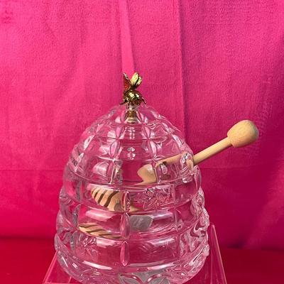 Lot B 535 Gorham Garden Serenade Bee Hive Honey Jar
