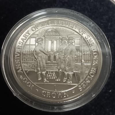 100TH ANNIVERSARY "THE RETURN OF SHERLOCK HOLMES" 1 CROWN EACH