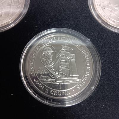 100TH ANNIVERSARY "THE RETURN OF SHERLOCK HOLMES" 1 CROWN EACH