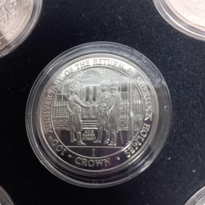 100TH ANNIVERSARY "THE RETURN OF SHERLOCK HOLMES" 1 CROWN EACH