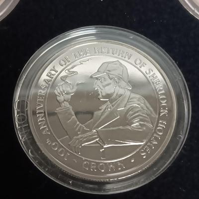 100TH ANNIVERSARY "THE RETURN OF SHERLOCK HOLMES" 1 CROWN EACH