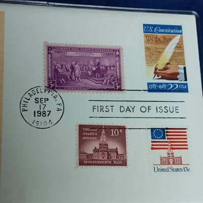 THE US CONSTITUTION BICENTENNIAL .900 SILVER DOLLAR