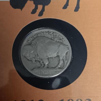 AMERICA'S FIRST BUFFALO NICKEL COMMEMORATIVE COVER & WESTERN FIRST DAY OF ISSUE