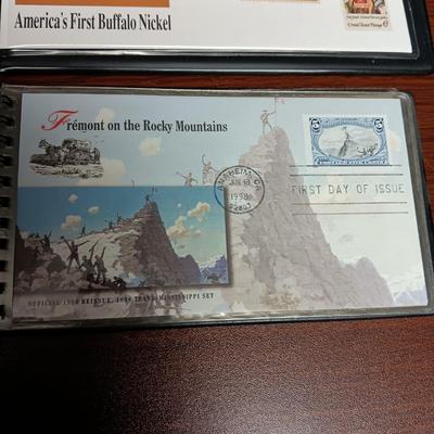 AMERICA'S FIRST BUFFALO NICKEL COMMEMORATIVE COVER & WESTERN FIRST DAY OF ISSUE