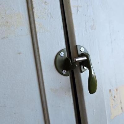 Antique Hoosier Cabinet top with Flour Mill & Bin