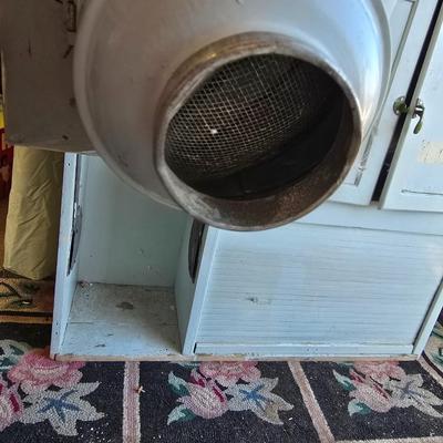 Antique Hoosier Cabinet top with Flour Mill & Bin