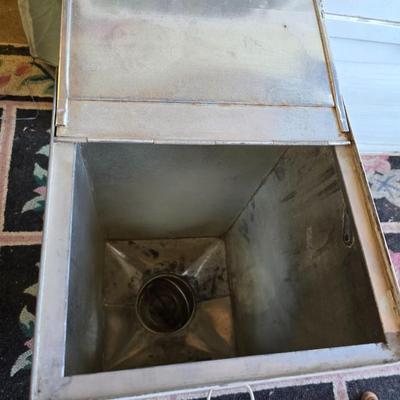 Antique Hoosier Cabinet top with Flour Mill & Bin