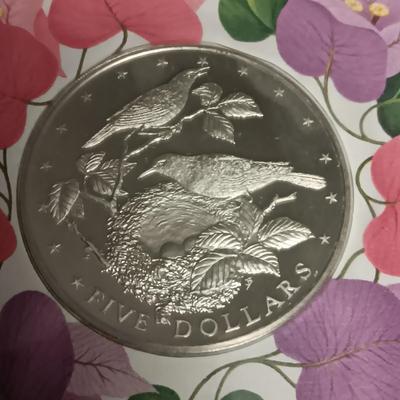 3 COOK ISLANDS FIRST DAY OF ISSUE WITH $5 DOLLAR COINS