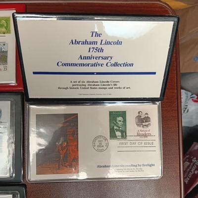 MOUNT RUSHMORE, ABRAHAM LINCOLN, JEFFERSON NICKEL AND MORE FIRST DAY ISSUE WITH COINS AND MEDALS