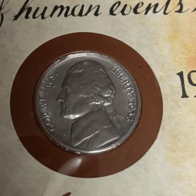 MOUNT RUSHMORE, ABRAHAM LINCOLN, JEFFERSON NICKEL AND MORE FIRST DAY ISSUE WITH COINS AND MEDALS