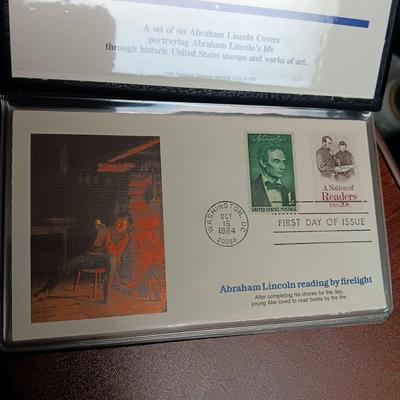 MOUNT RUSHMORE, ABRAHAM LINCOLN, JEFFERSON NICKEL AND MORE FIRST DAY ISSUE WITH COINS AND MEDALS