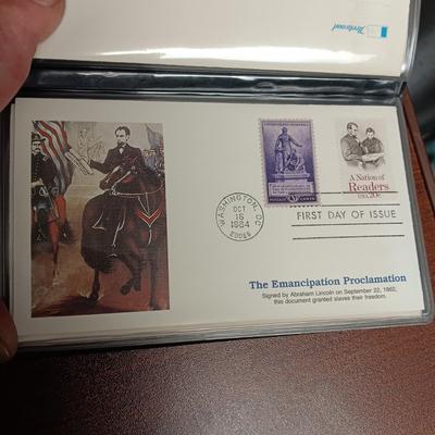 MOUNT RUSHMORE, ABRAHAM LINCOLN, JEFFERSON NICKEL AND MORE FIRST DAY ISSUE WITH COINS AND MEDALS