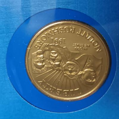 MOUNT RUSHMORE, ABRAHAM LINCOLN, JEFFERSON NICKEL AND MORE FIRST DAY ISSUE WITH COINS AND MEDALS